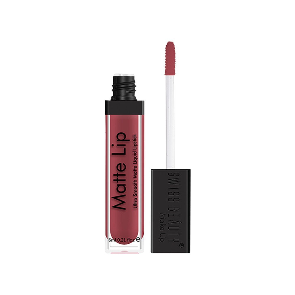 Swiss Beauty Ultra Smooth Matte Liquid Lipstick (Cookie) : 6 ml