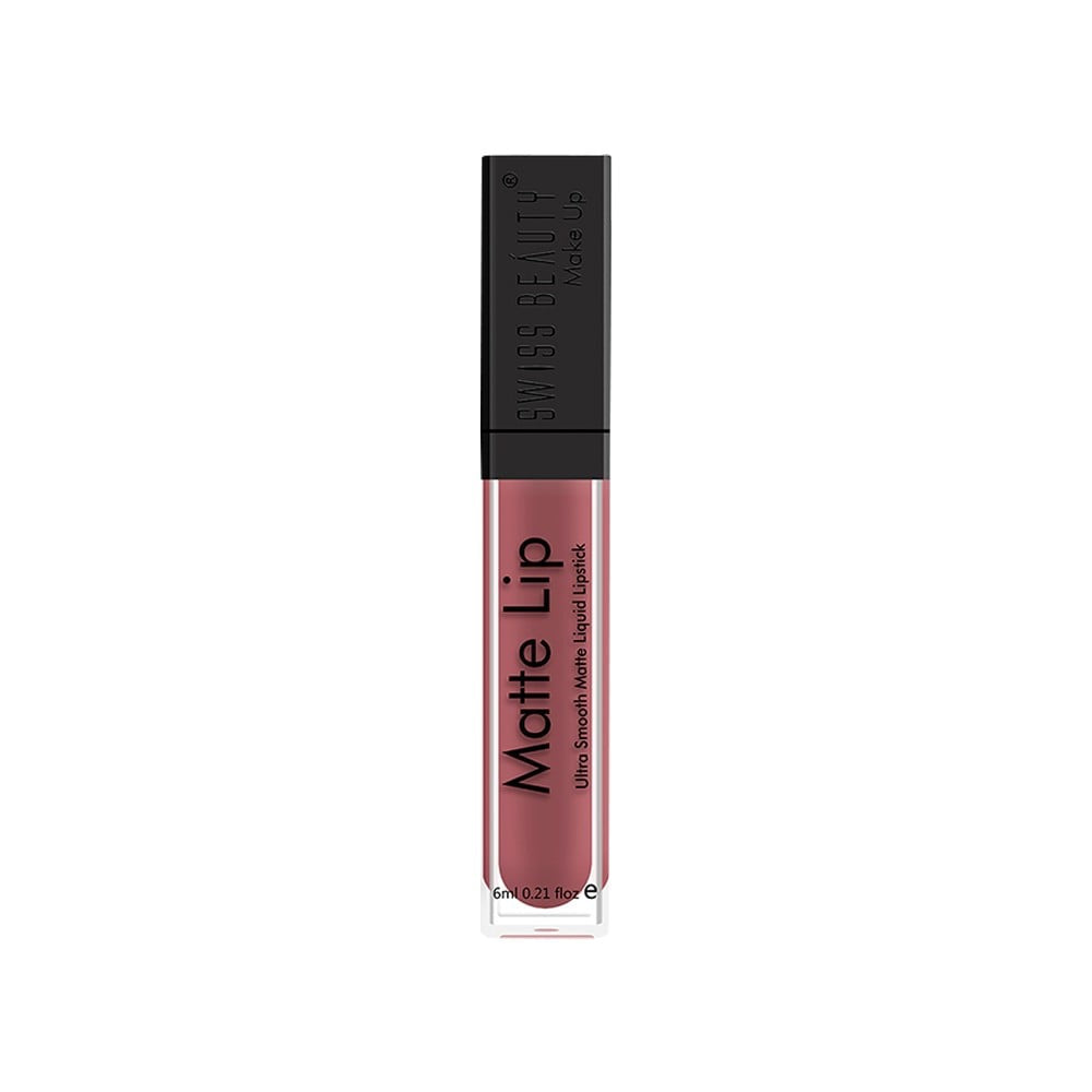Swiss Beauty Ultra Smooth Matte Liquid Lipstick (Real Nude) : 6 ml
