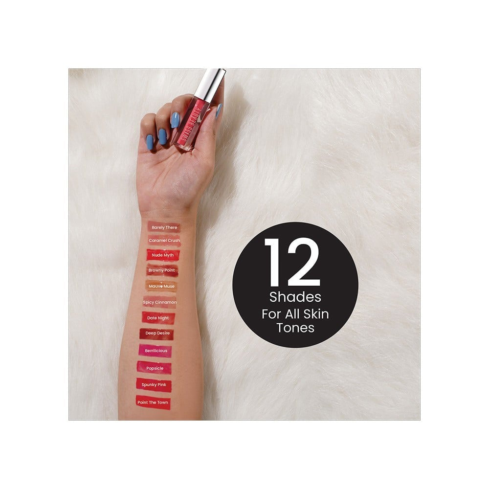 Swiss Beauty Plump-Up Wet Lip Gloss (Barely There) : 2 ml