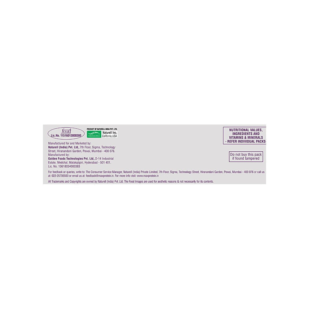 RiteBite Max Protein Daily Protein Bar (Assorted) - Pack of 2 : 2 x 1 pack (6 x 50 g)