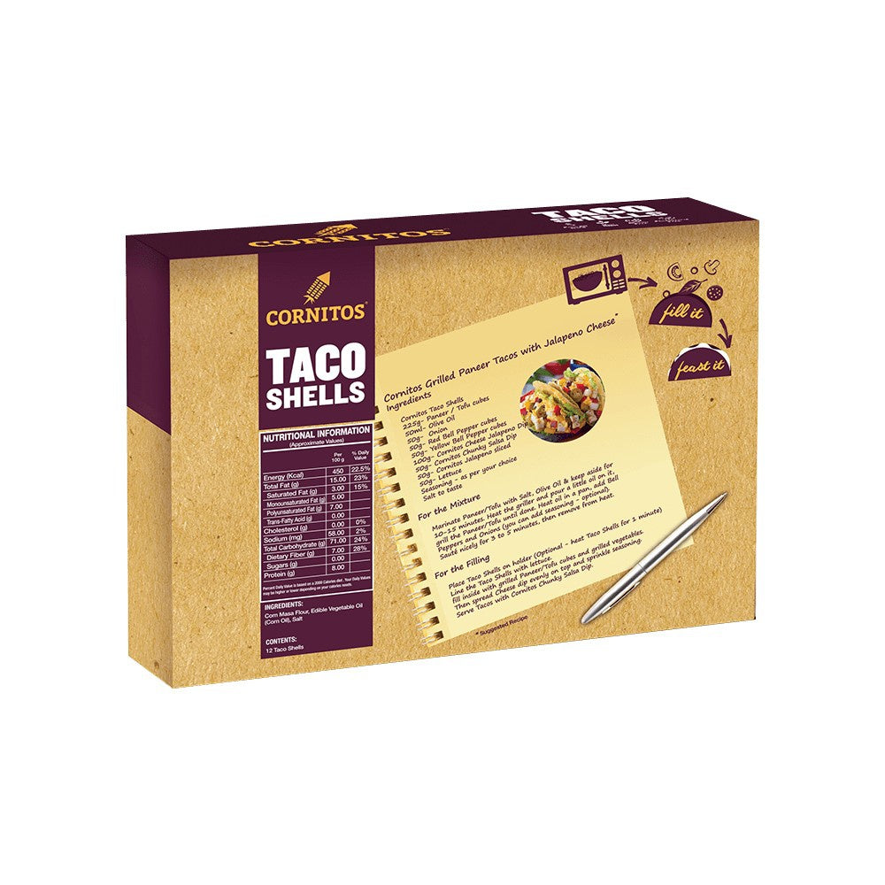 Cornitos Taco Shells - Pack of 2 : 2 x 1 pack (12 pieces)