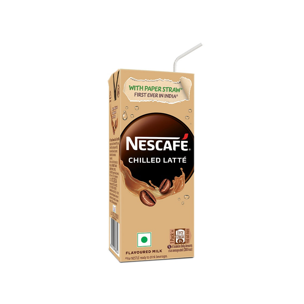 Nescafe Ready to Drink Coffee Flavoured Milk, Iced Latte - Pack of 3 : 3 x 180 ml