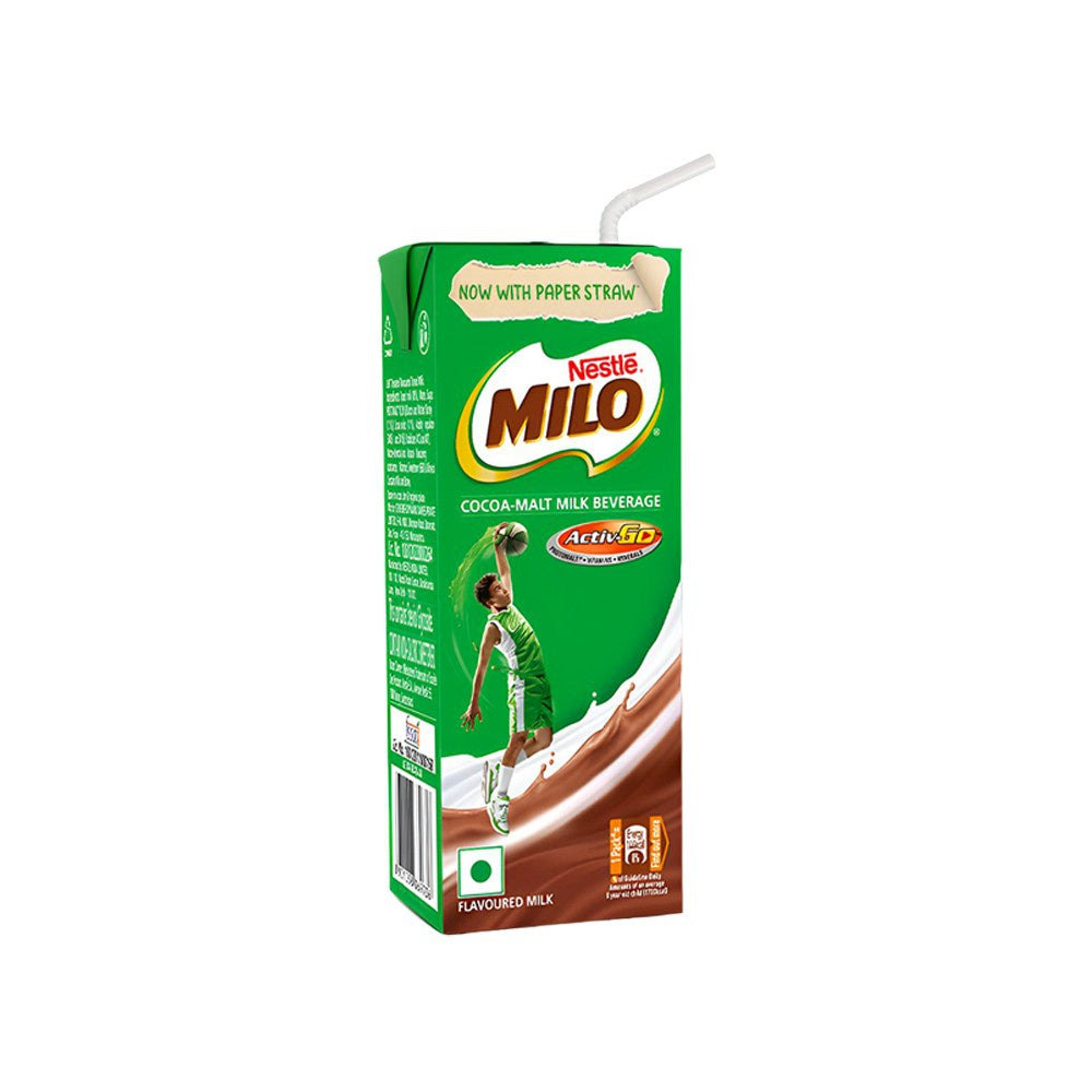 Nestle Milo RTD Malt Drink with Millets (Chocolate) - Pack of 3 : 3 x 180 ml