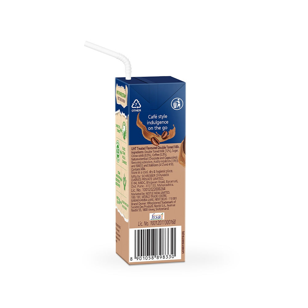 Nescafe Ready to Drink Choco Mocha Flavoured Milk - Pack of 2 : 2 x 180 ml