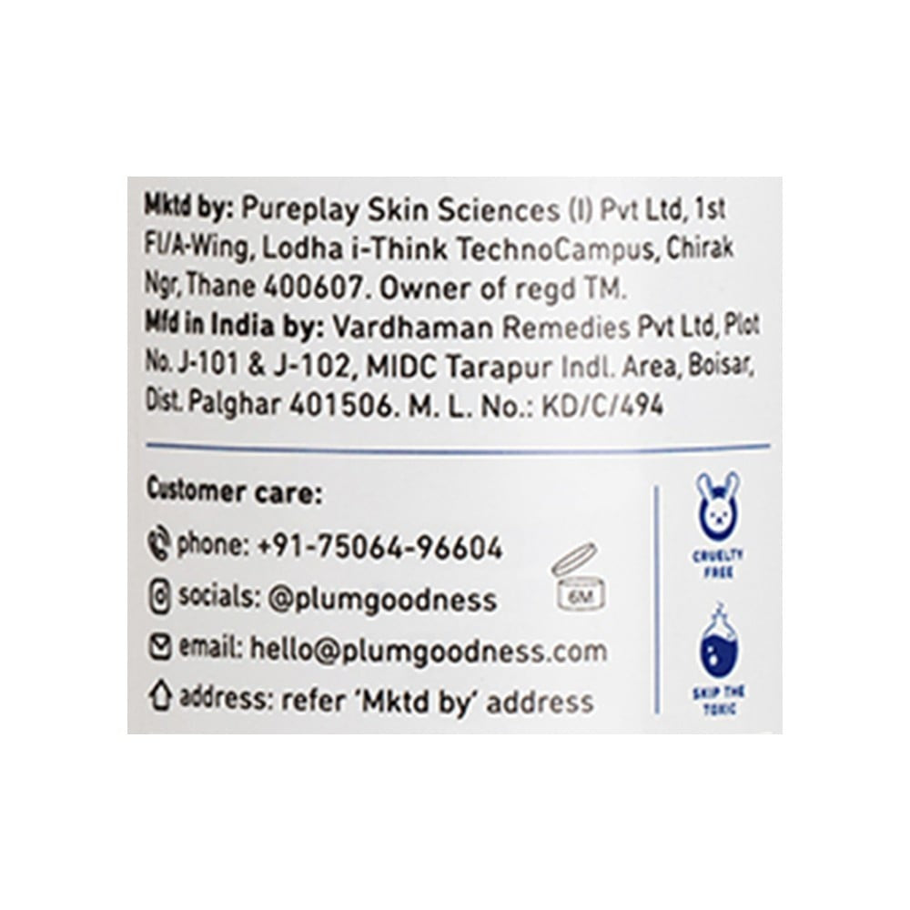 Plum Salicylic Acid Face Wash - Pack of 2 : 2 x 110 ml