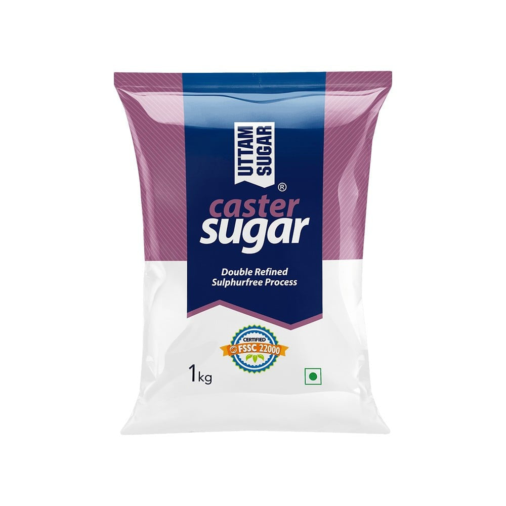 Uttam Double Refined Castor sugar : 1 kg
