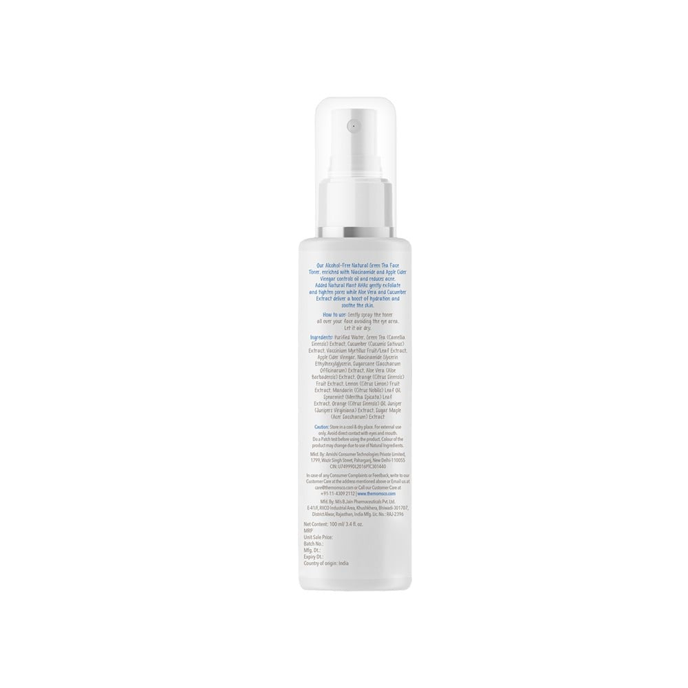 The Moms Co. Natural Green Tea Face Toner : 100 ml