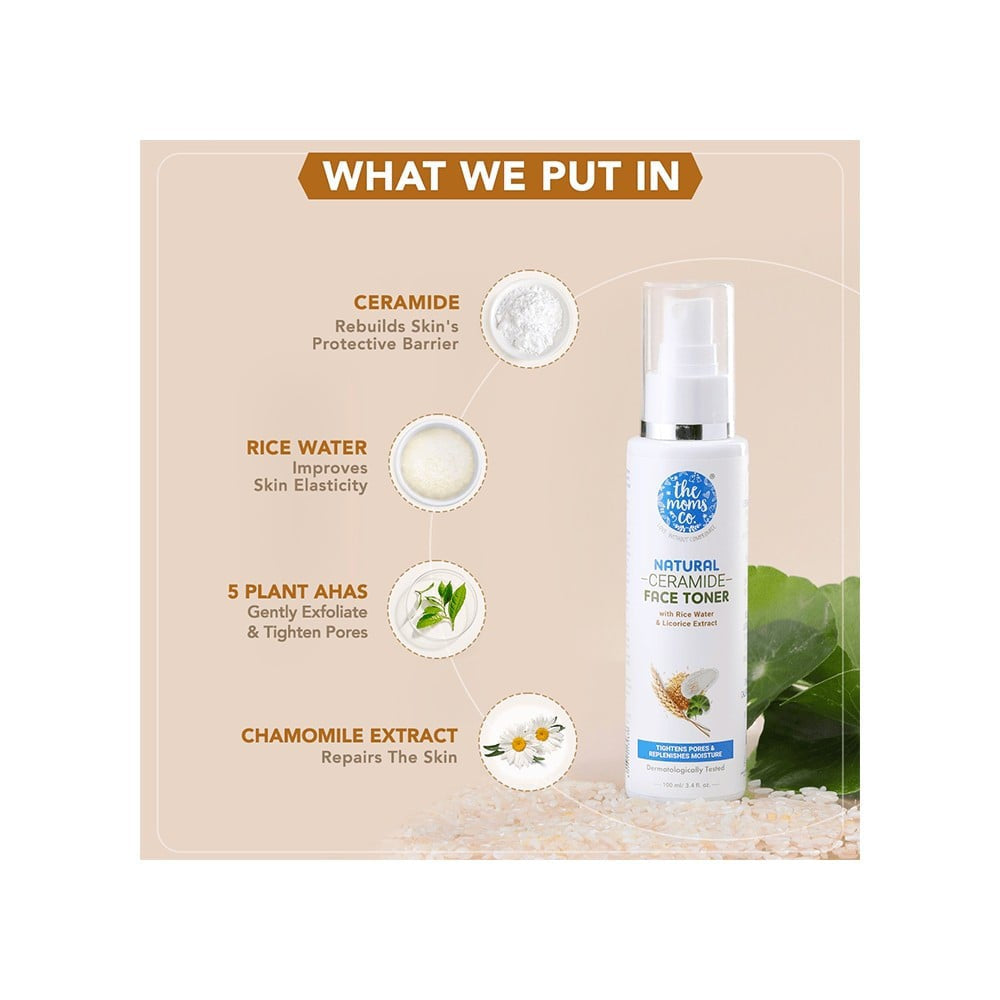 The Moms Co. Natural Ceramide Face Toner : 100 ml