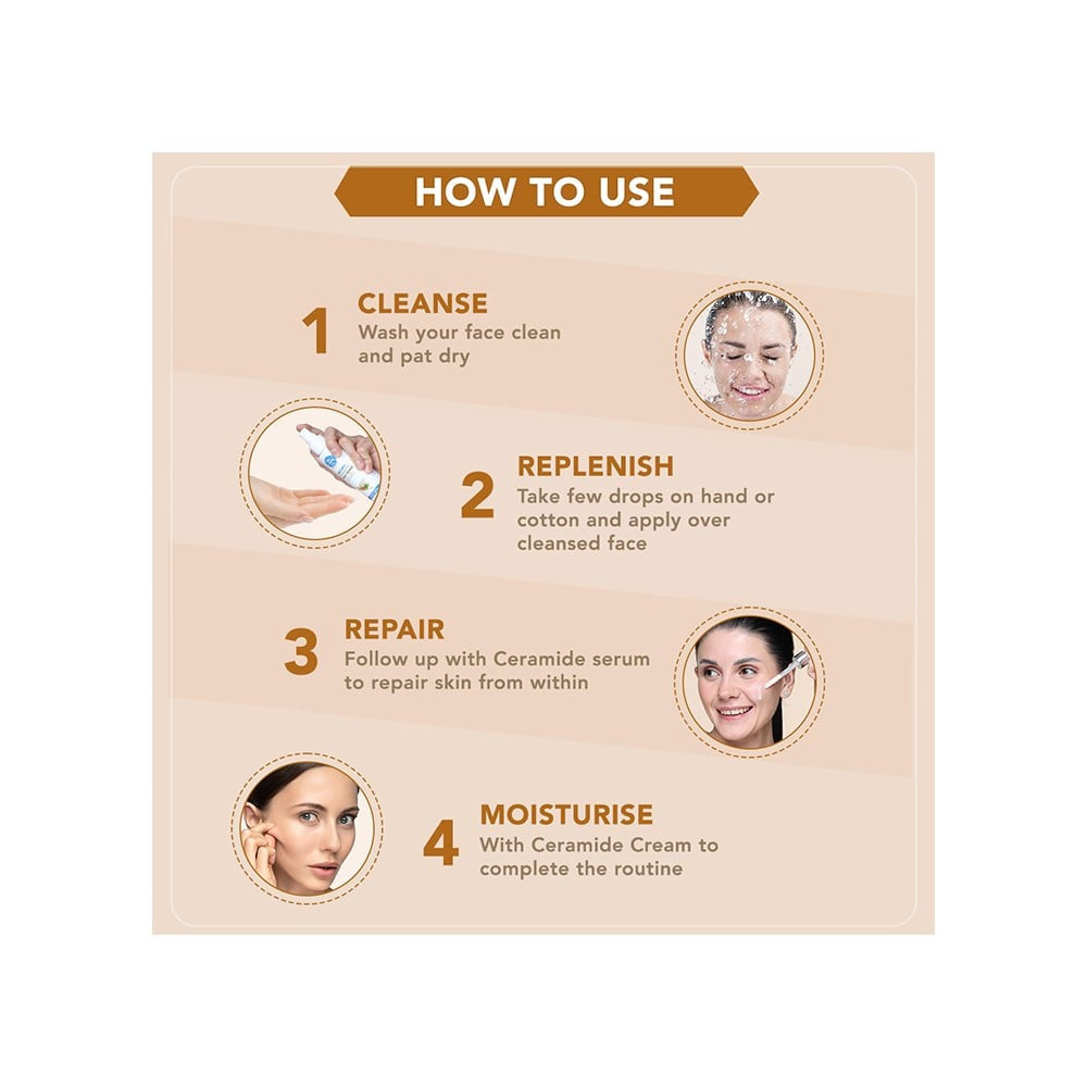 The Moms Co. Natural Ceramide Face Toner : 100 ml