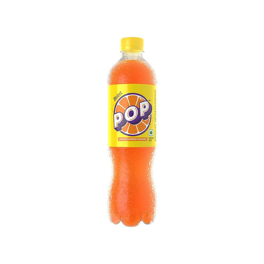 Bisleri Pop Orange Flavour Orange Soft Drink : 600 ml