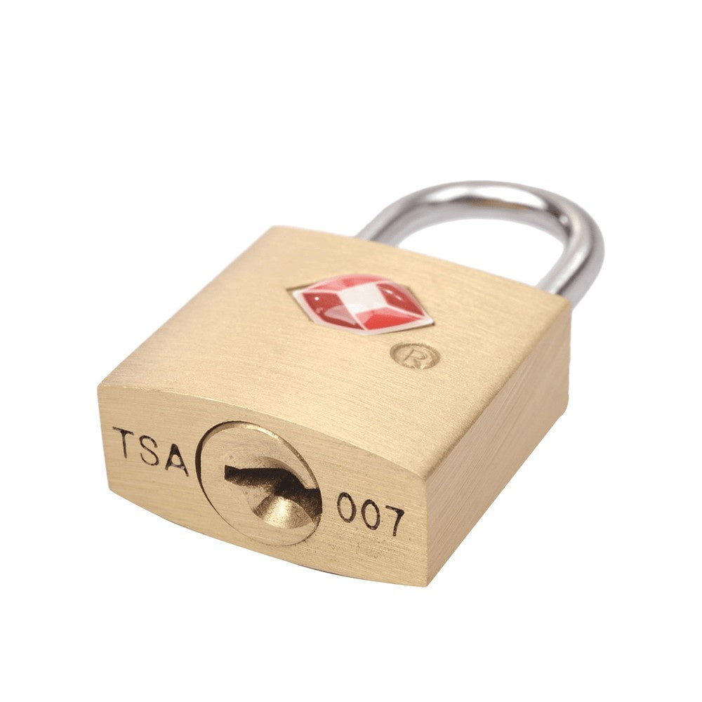 Travel Blue Sentry Approved Lock (Golden) : 1 pack (2 pieces)