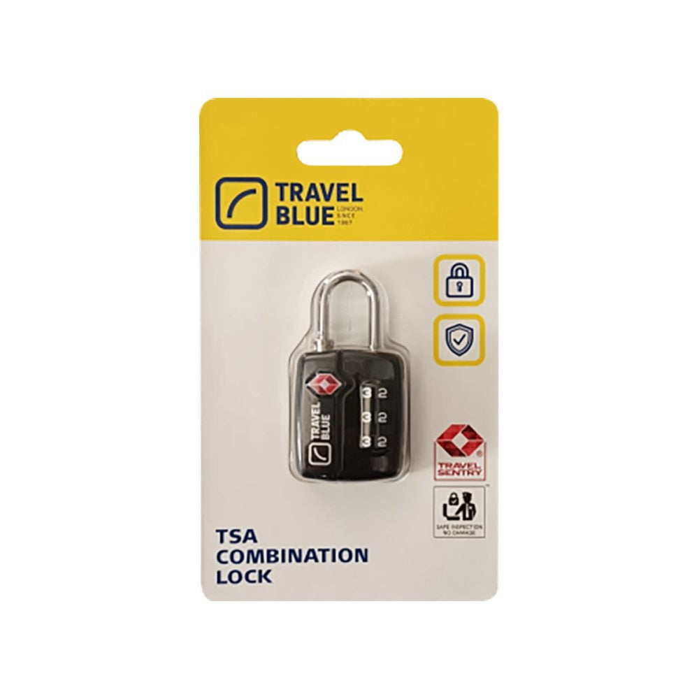 Travel Blue Combination Lock (Black) : 1 pack