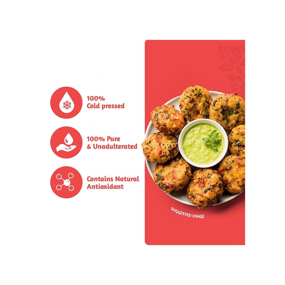 Dabur Cold Pressed Groundnut Oil : 1 ltr