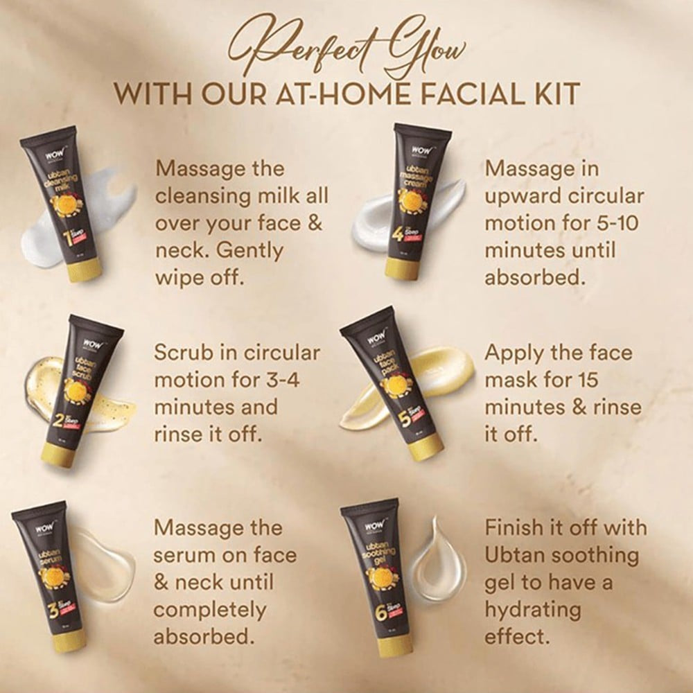 Wow Skin Science Ubtan Radiance Facial Kit : 1 pack