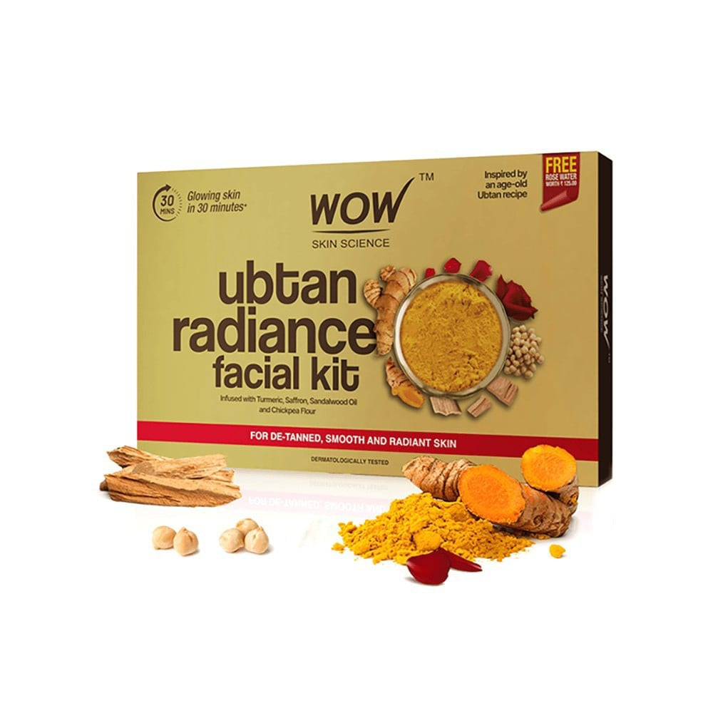 Wow Skin Science Ubtan Radiance Facial Kit : 1 pack