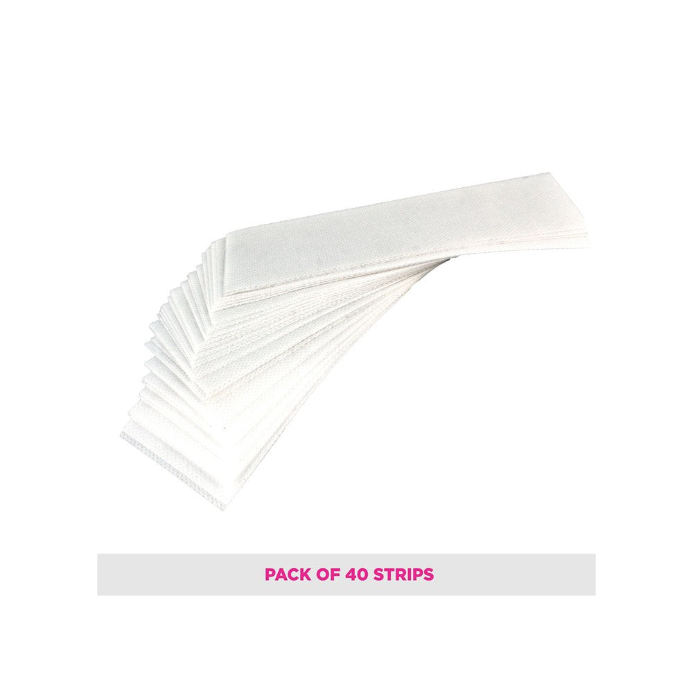 Vega Plain Wax Strips : 1 pack (40 pieces)