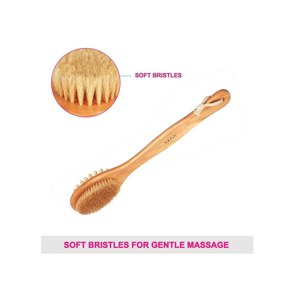 Vega Cellulite Bristle Bath Brush (NBA 1/1) : 1 piece