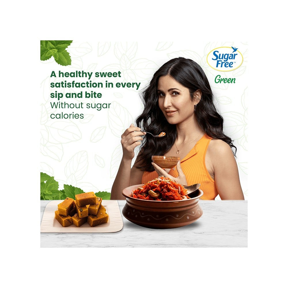 Sugar Free Green 100% Natural Stevia Sweetener : 400 g