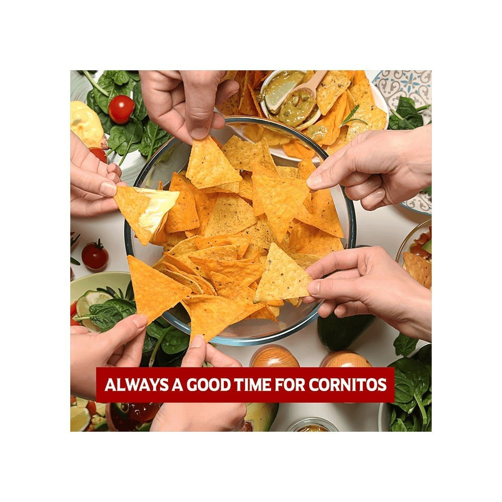 Cornitos Tomato Mexicana Nachos Crisps - Pack of 2 : 2 x 150 g
