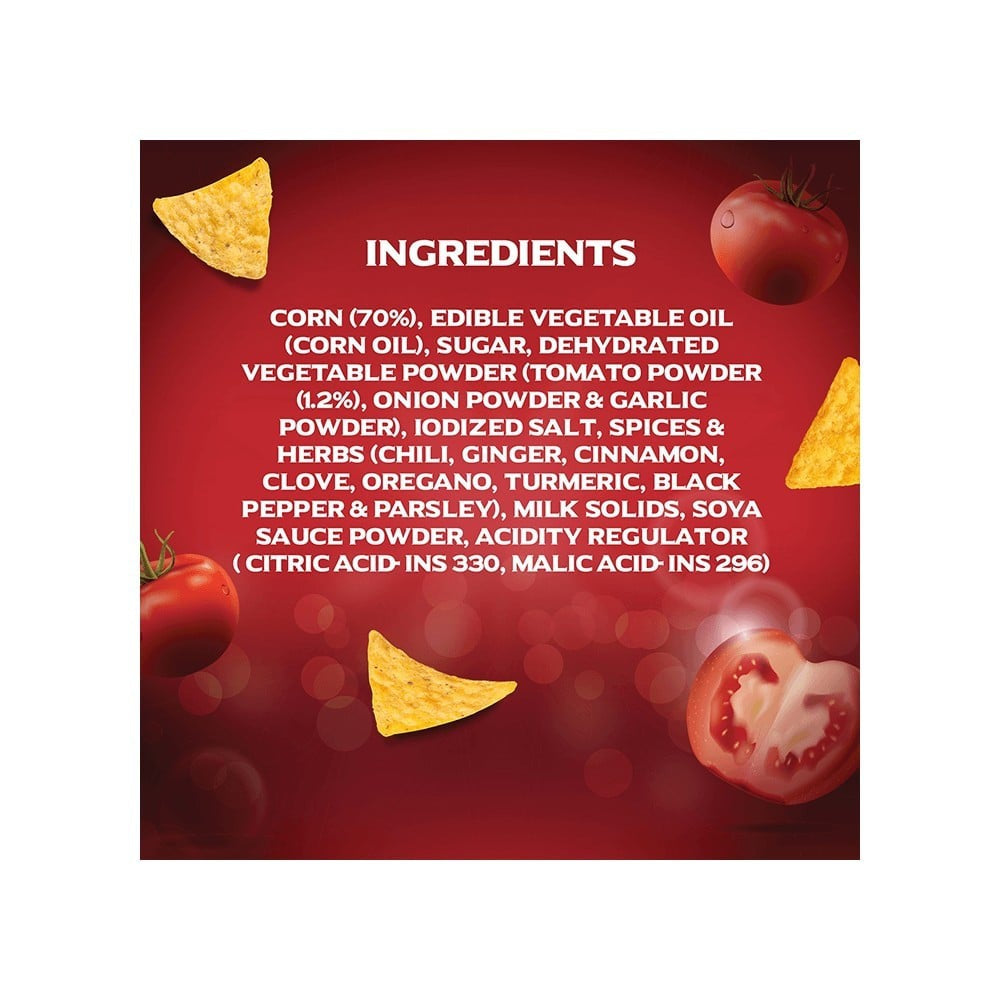 Cornitos Tomato Mexicana Nachos Crisps - Pack of 2 : 2 x 150 g