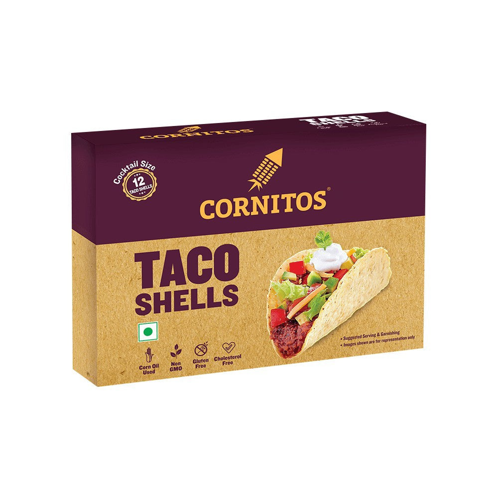 Cornitos Taco Shells - Pack of 3 : 3 x 1 pack (12 pieces)