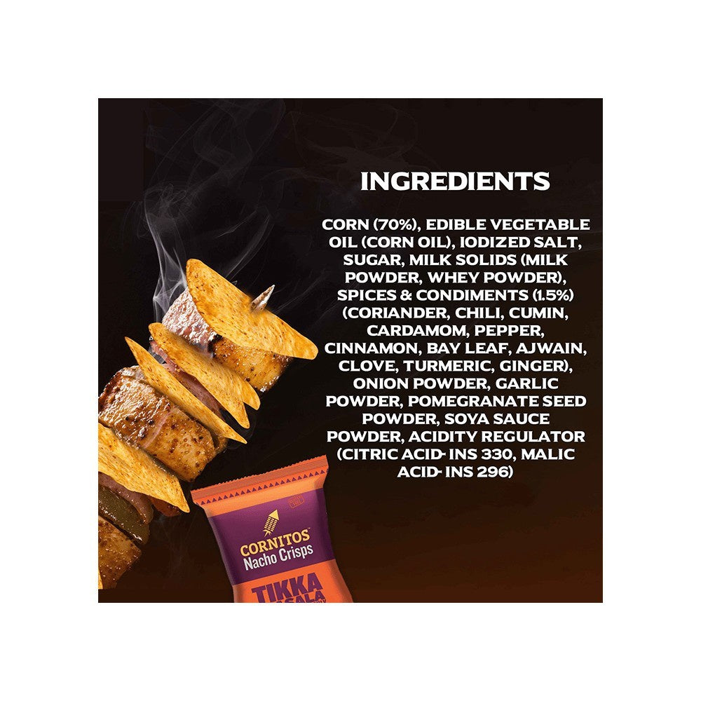 Cornitos Tikka Masala Nachos - Pack of 3 : 3 x 150 g