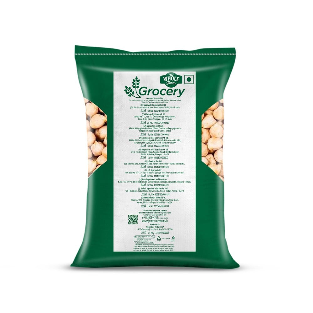Whole Farm Grocery Kabuli Chana (Medium Size) : 1 kg