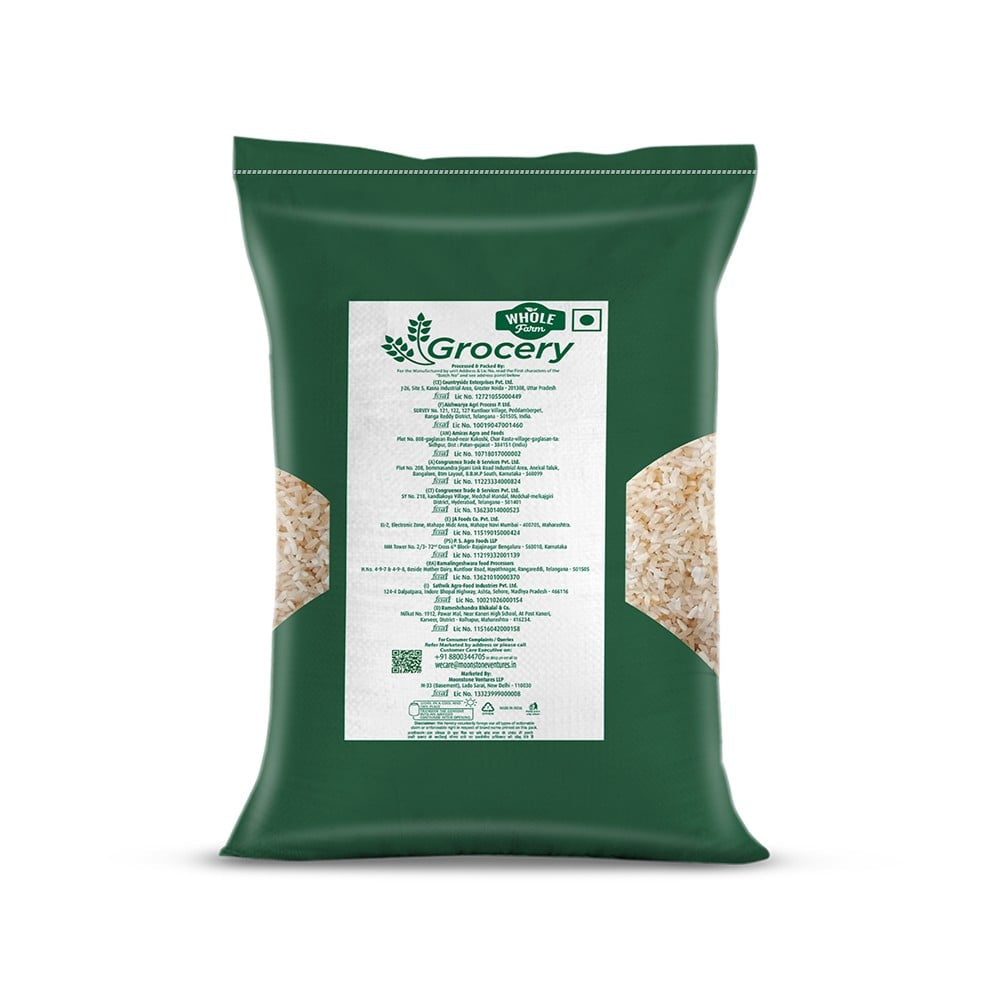 Whole Farm Grocery Broken Mogra Basmati Rice : 5 kg
