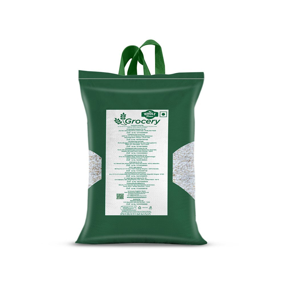 Whole Farm Grocery Mini Broken Mogra Basmati Rice : 10 kg