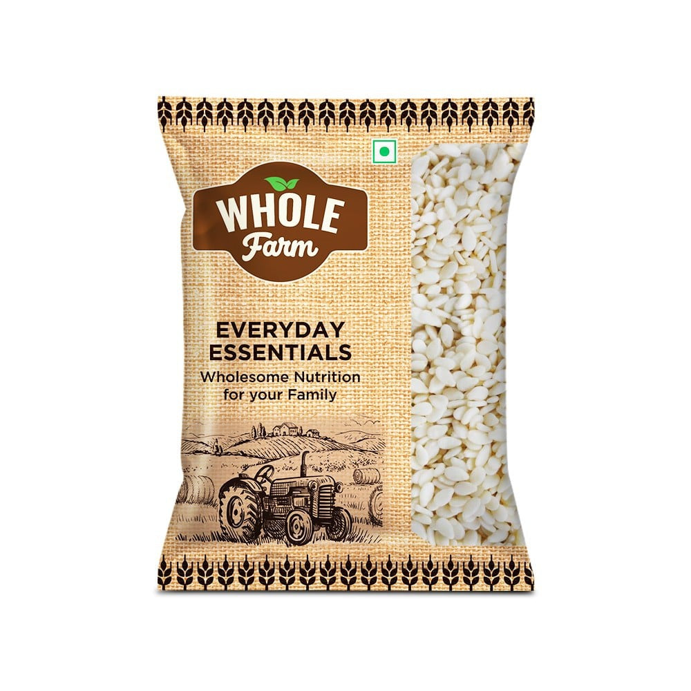 Whole Farm Premium White Sesame Seeds/Til : 100 g