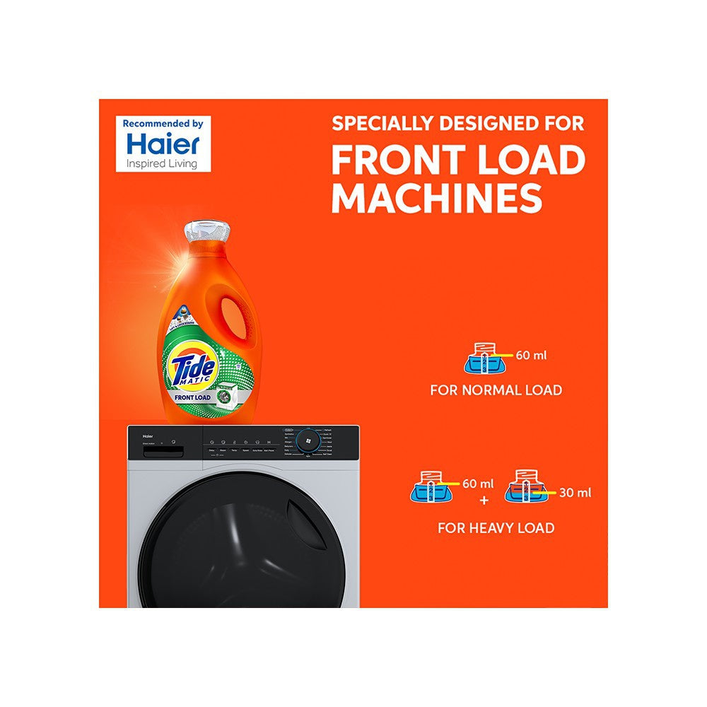 Tide Matic Front Load Liquid Detergent : 850 ml