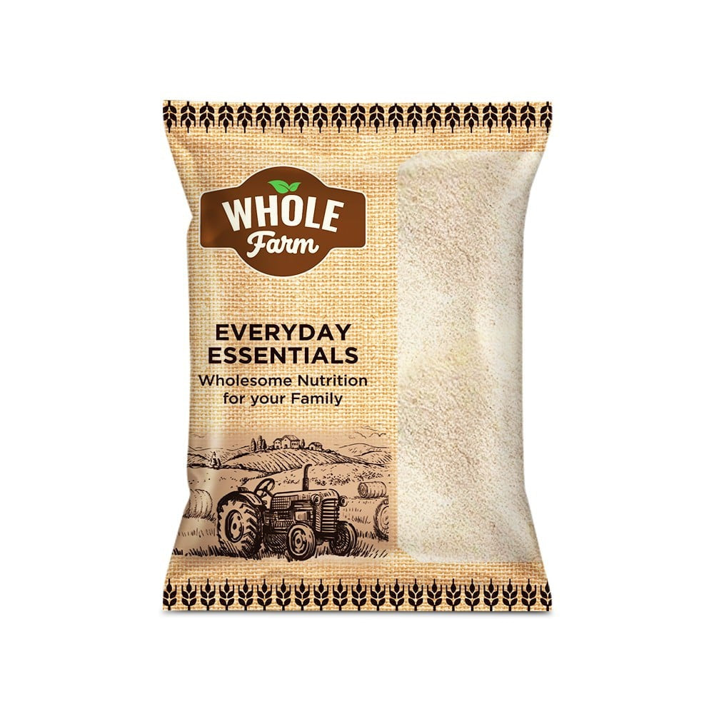 Whole Farm Premium Roasted Sooji/Rava : 500 g