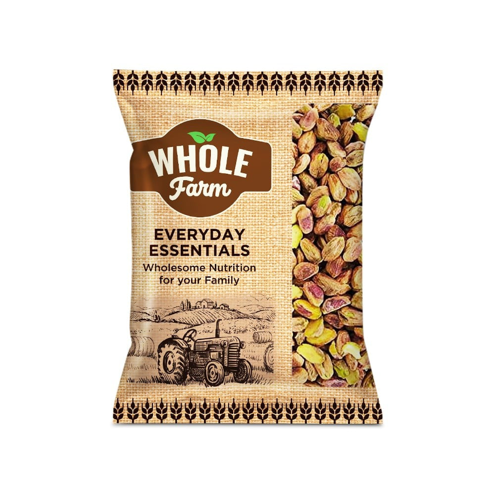 Whole Farm Premium Plain Pistachios : 100 g