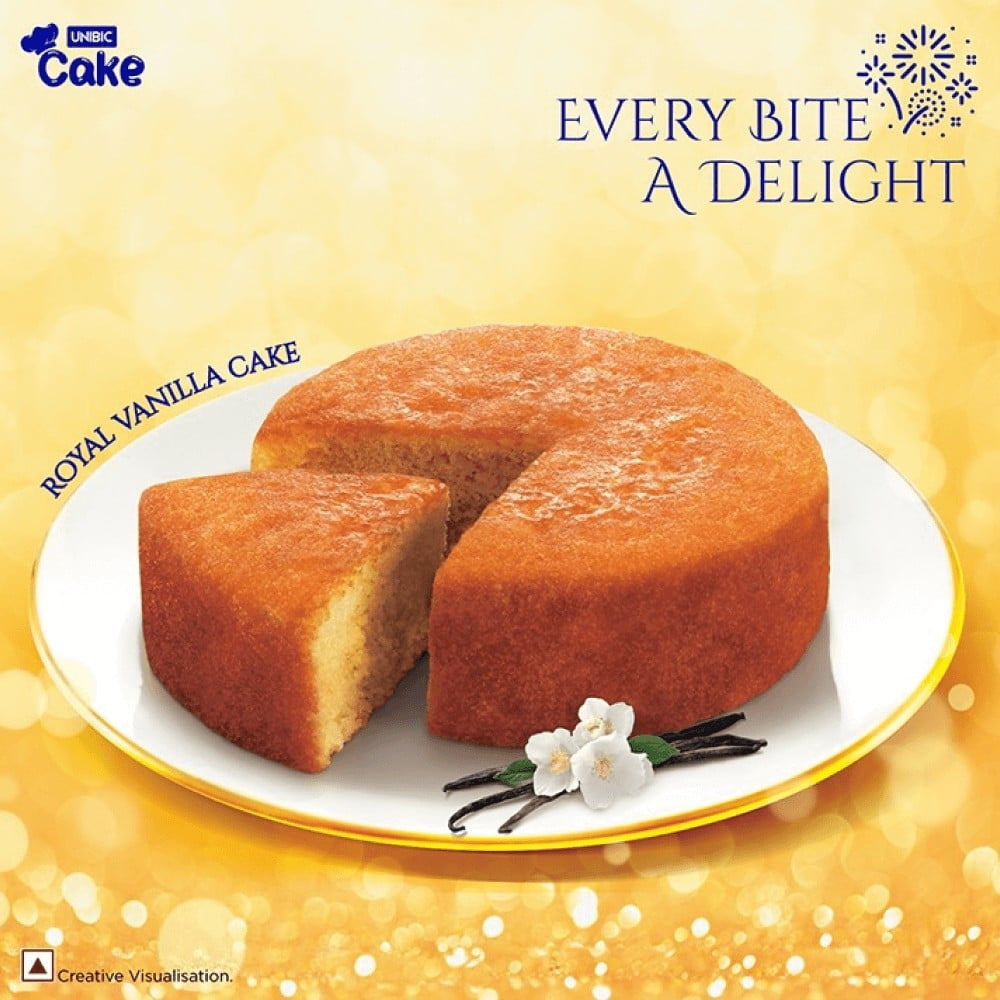 Unibic Royal Vanilla Cake : 140 g