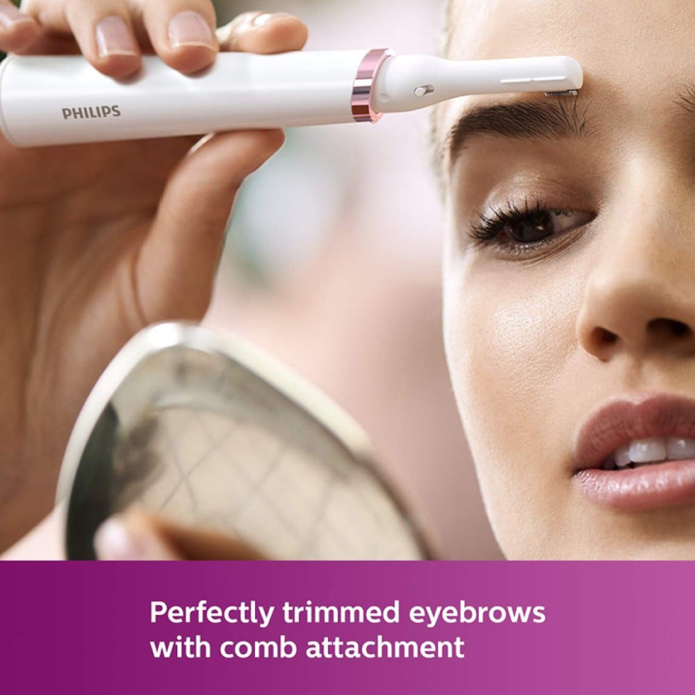 Philips HP6388/00 Touch-up Face & Eyebrow Trimmer (White) : 1 unit