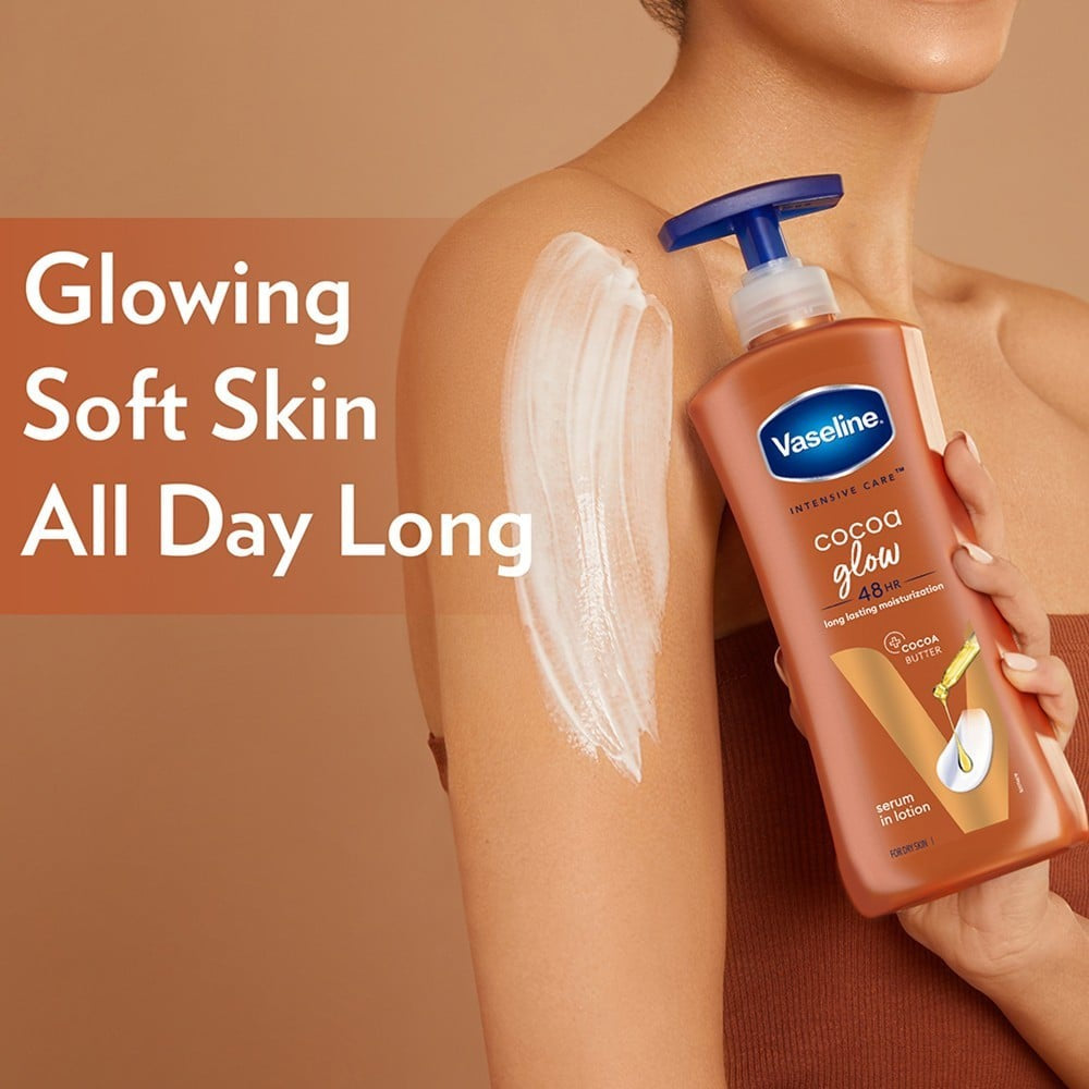 Vaseline Cocoa Glow Body Lotion : 600 ml