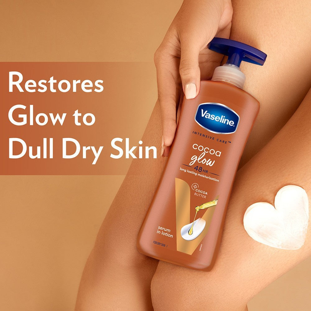 Vaseline Cocoa Glow Body Lotion : 600 ml