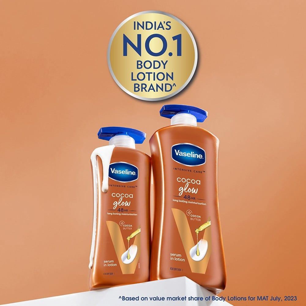 Vaseline Cocoa Glow Body Lotion : 600 ml