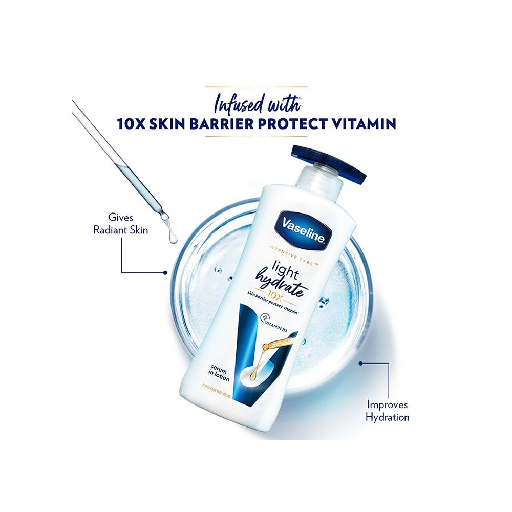 Vaseline Light Hydrate Body Lotion : 400 ml