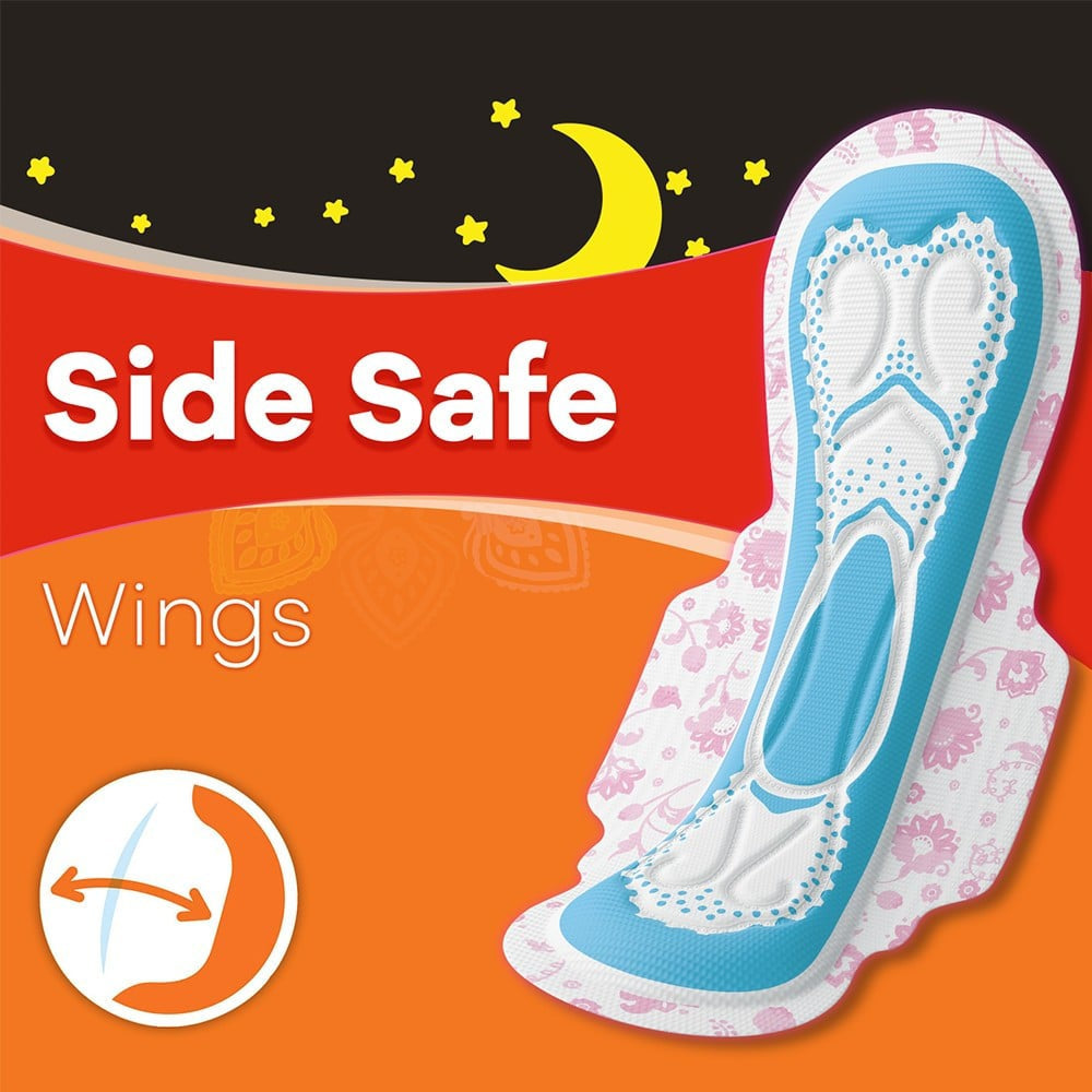 Whisper Choice Nights Sanitary Pads : 16 pieces