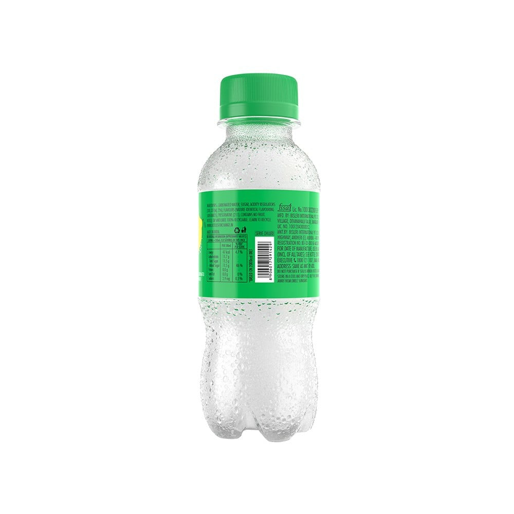 Bisleri Limonata Limey Minty Cooler Soft Drink : 1 pack (24 pieces x 160 ml)
