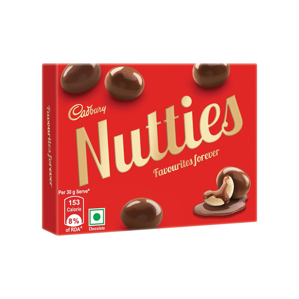Cadbury Nutties Shaped Chocolates - Pack of 3 : 3 x 30 g