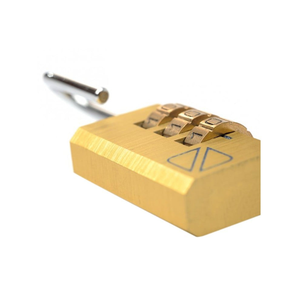 Travel Blue 3-Dial Combination Luggage Lock (Gold) : 1 unit