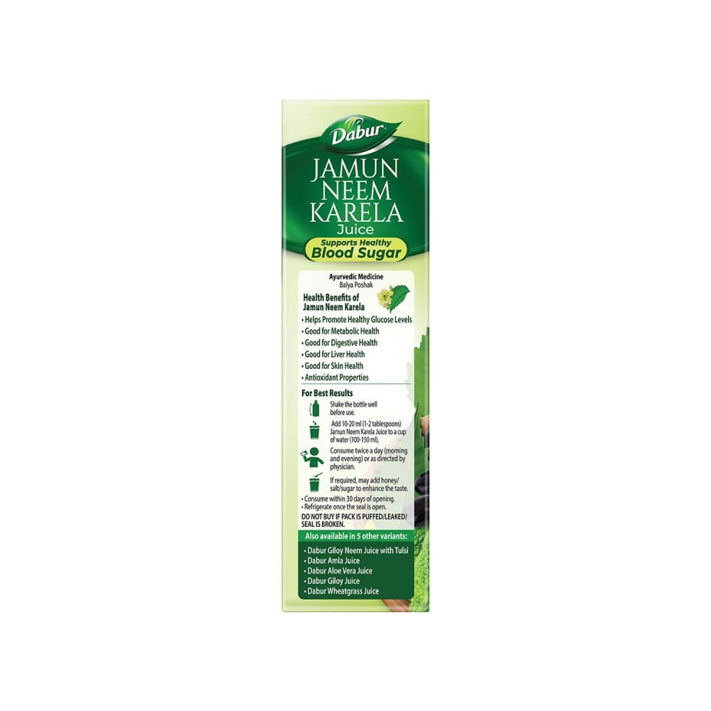 Dabur Jamun Neem Karela Health Juice : 1 ltr