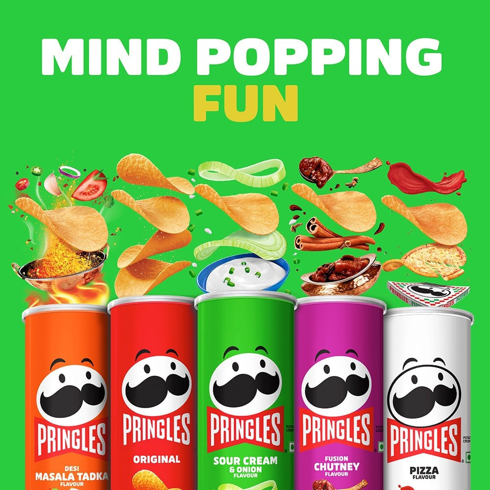 Pringles Sour Cream & Onion Potato Chips : 40 g
