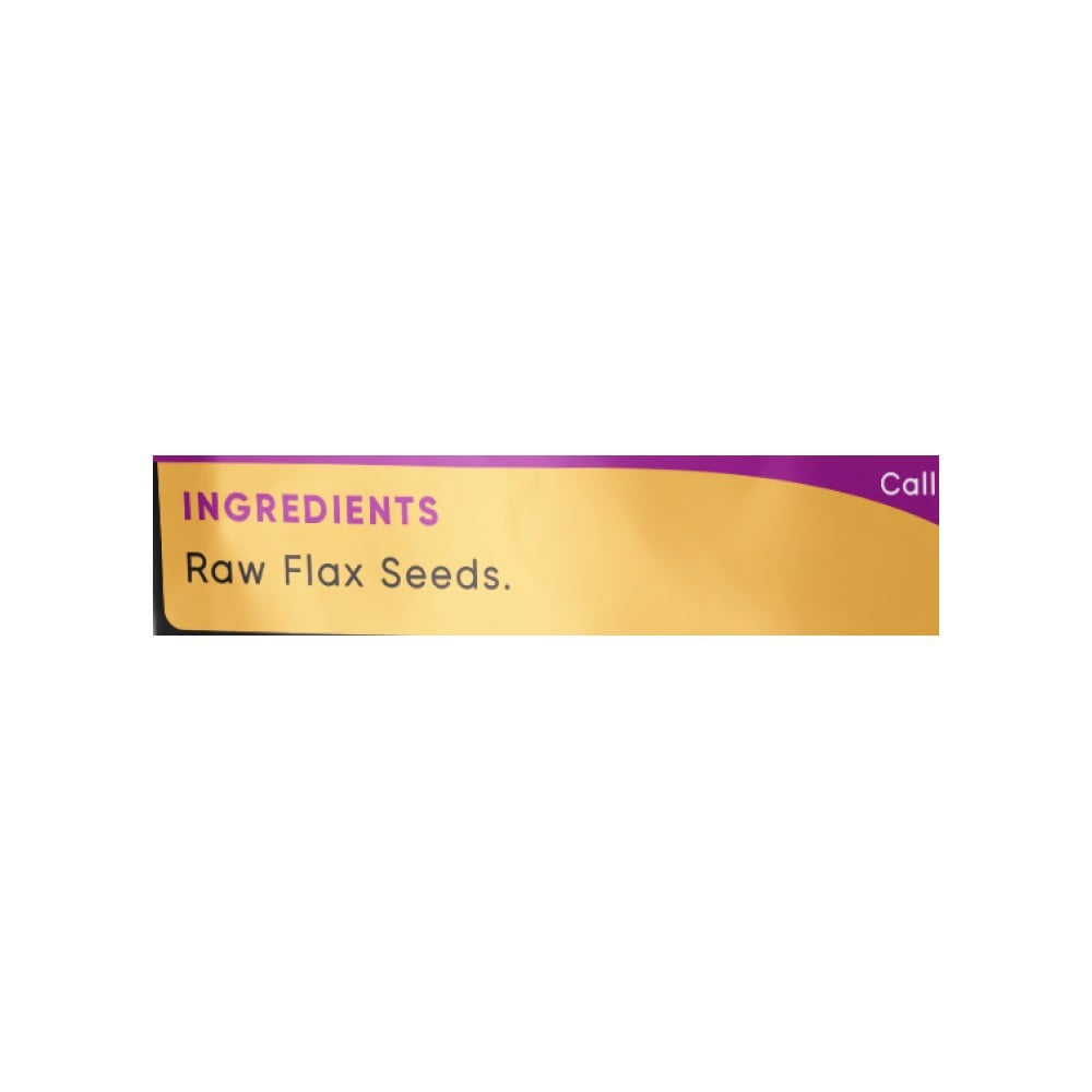 True Elements Flax Seeds - Fibre and Protein Rich - Pack of 2 : 2 x 250 g