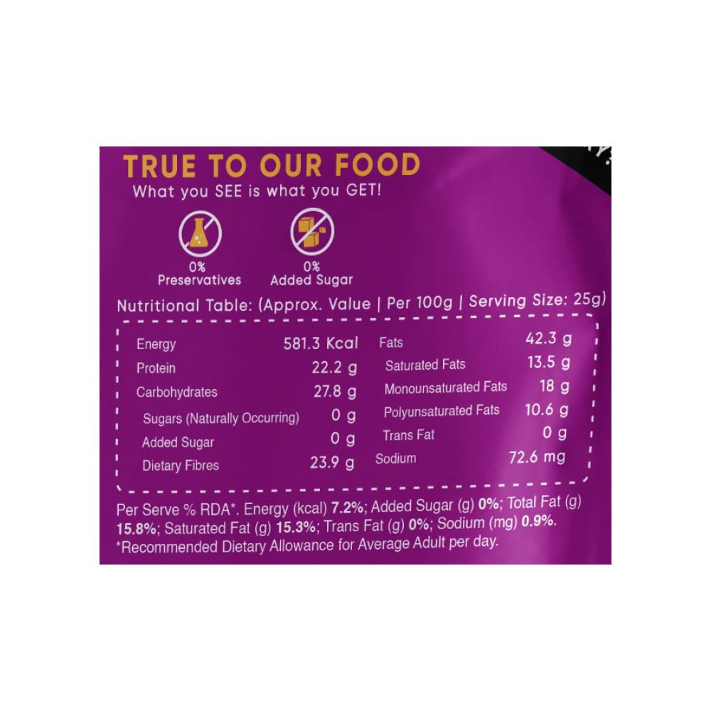 True Elements Flax Seeds - Fibre and Protein Rich - Pack of 2 : 2 x 250 g