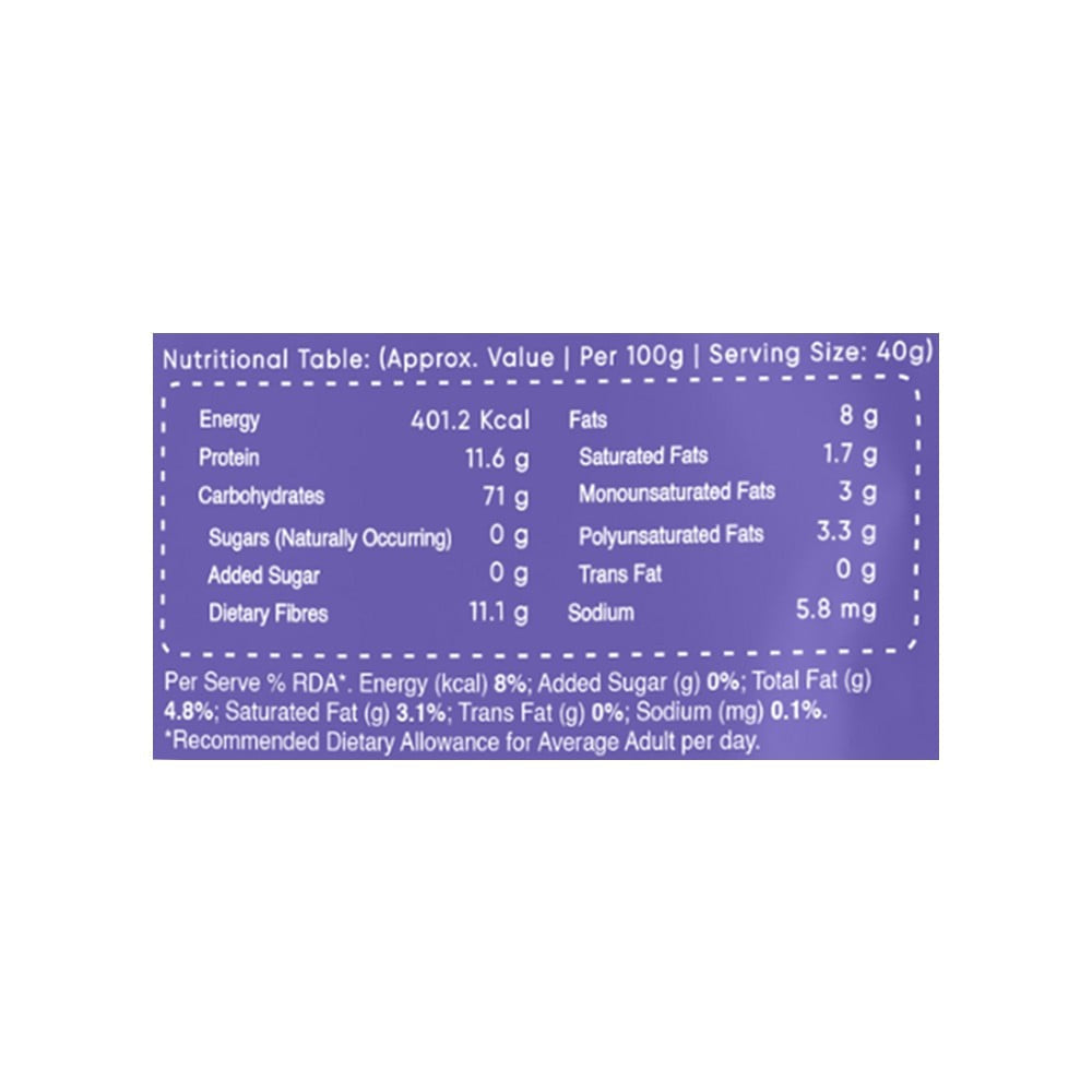 True Elements Super Grains Oat Flour - High-Fiber Atta : 500 g