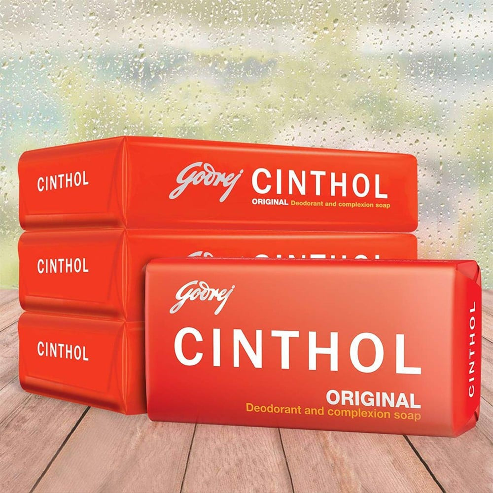 Cinthol Original Bathing Soap : 4 x 75 g