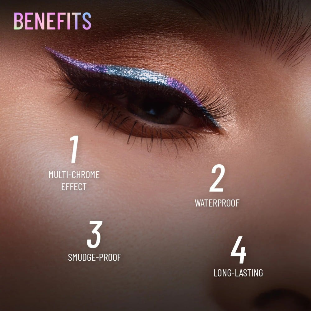 Swiss Beauty Holographic Eyeliner (Milky Way) : 0.2 g